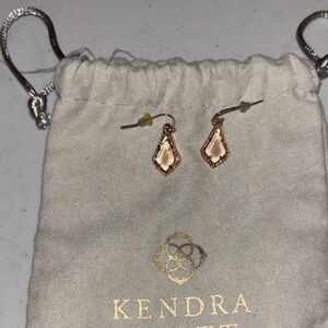 Kendra Scott Rose Gold Earrings